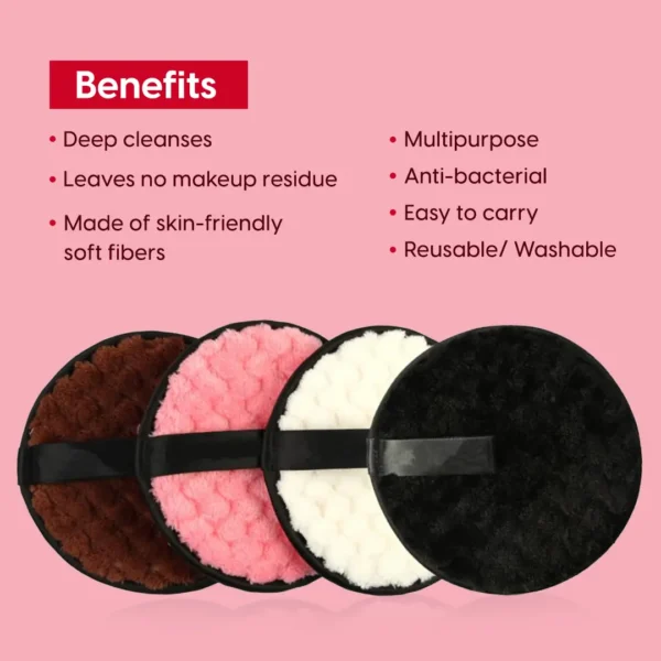 SHISHI MAKEUP REMOVER CLEANISNG PUFF - Image 4