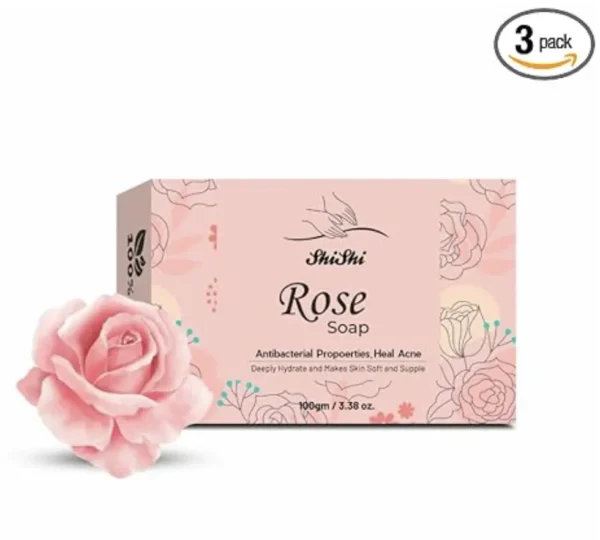 SHISHI Rose Soap Antibacterial