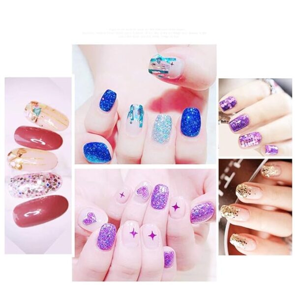 SHIShi Nail Art Decorations Kit 48 Color - Image 5